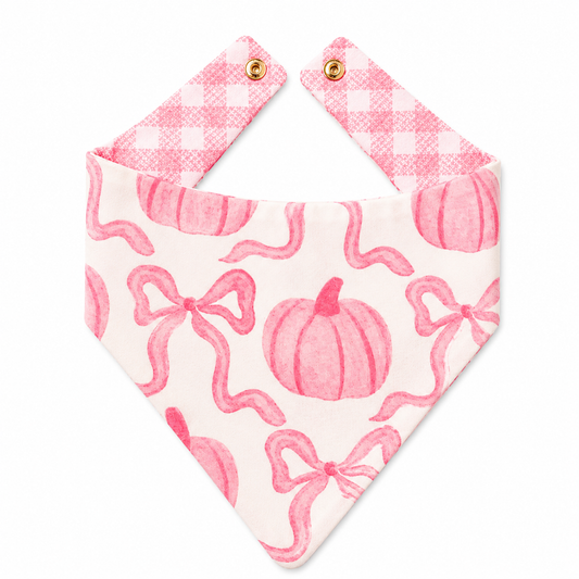 Pumpkin Princess Reversible Bandana