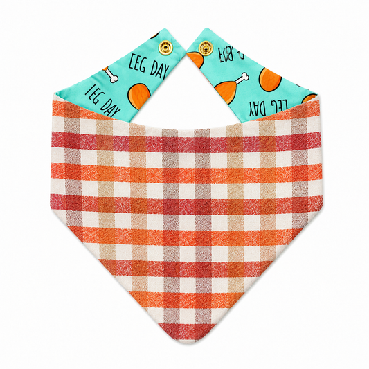 Turkey Trot Reversible Bandana