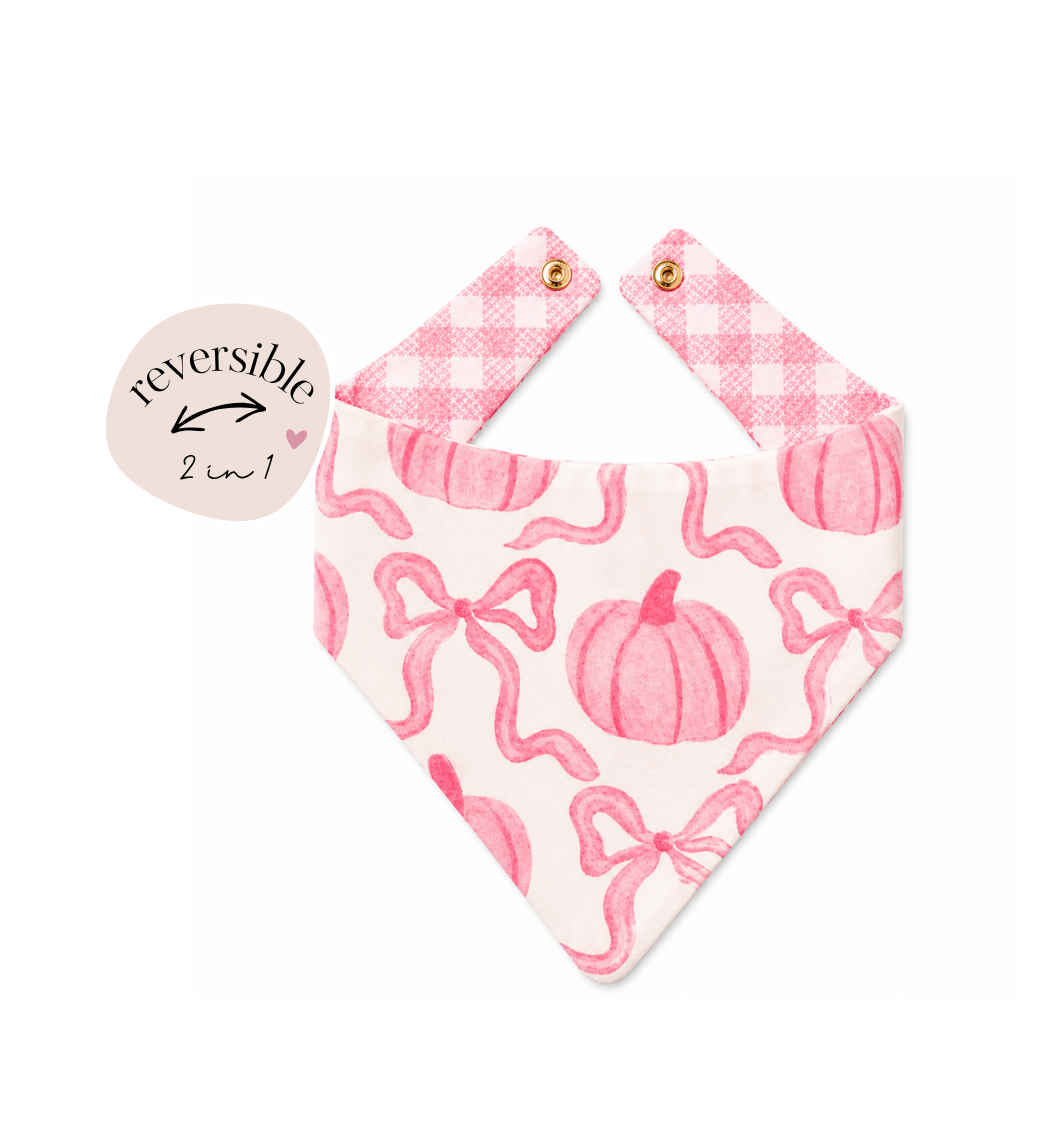 Pumpkin Princess Reversible Bandana