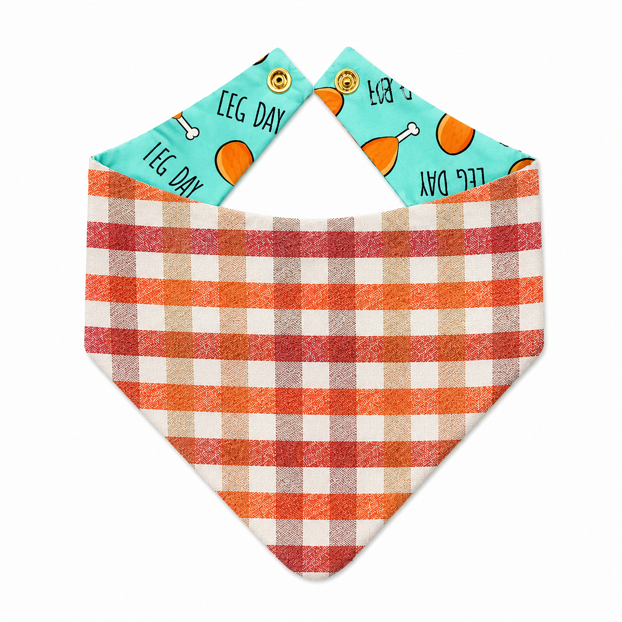 Turkey Trot Reversible Bandana