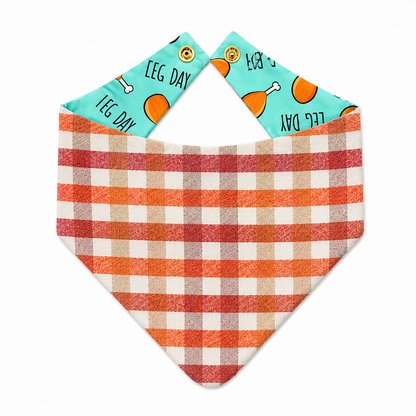 Turkey Trot Reversible Bandana