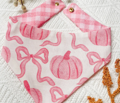 Pumpkin Princess Reversible Bandana