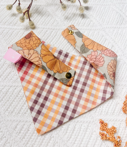 Fall Harvest Reversible Bandana