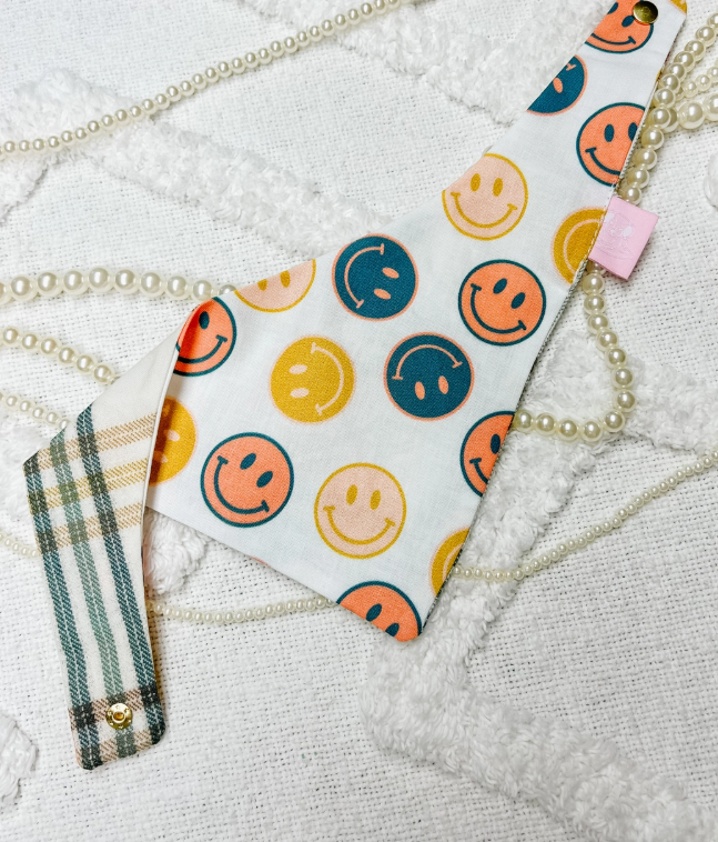 Happy Camper Reversible Bandana