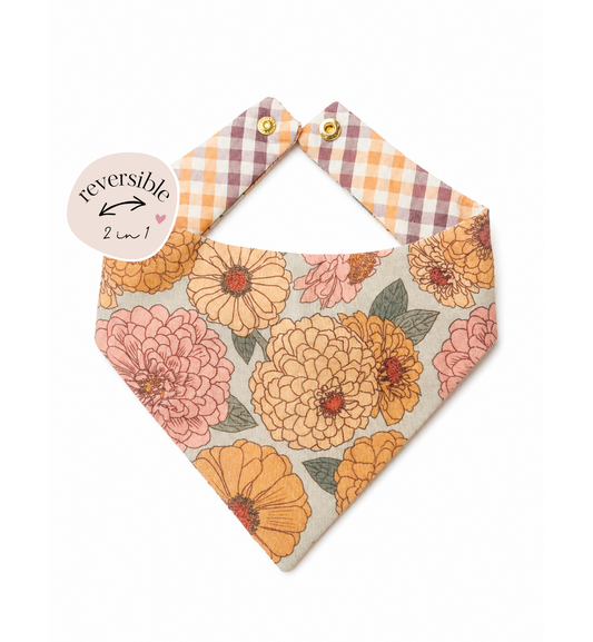 Fall Harvest Reversible Bandana
