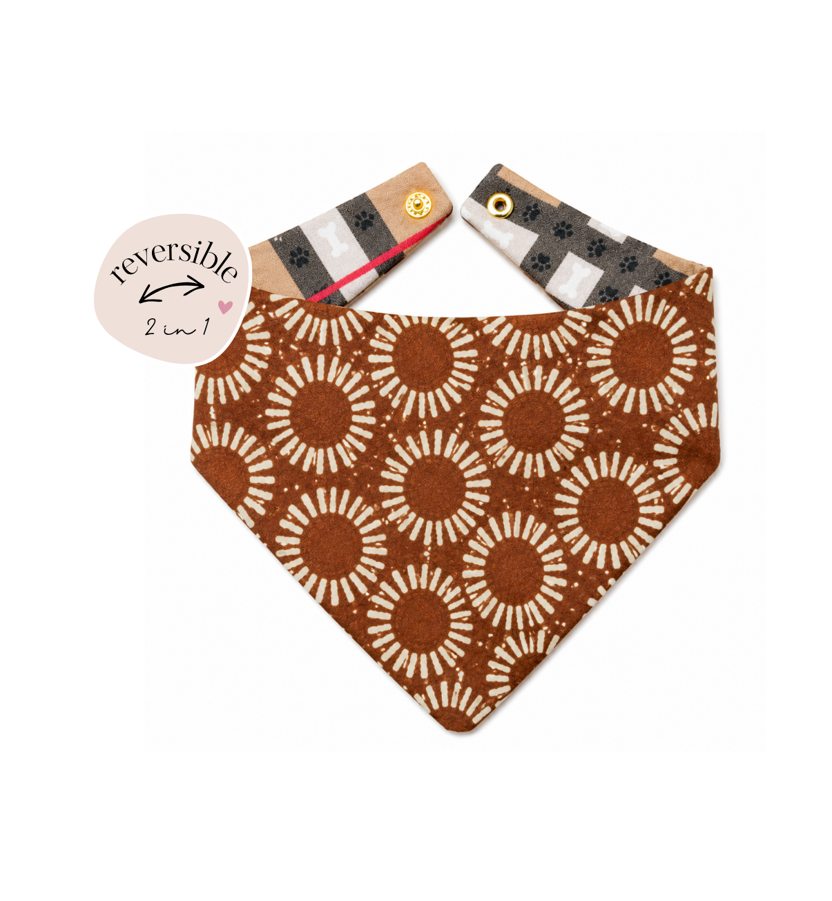 Homebody Reversible Bandana