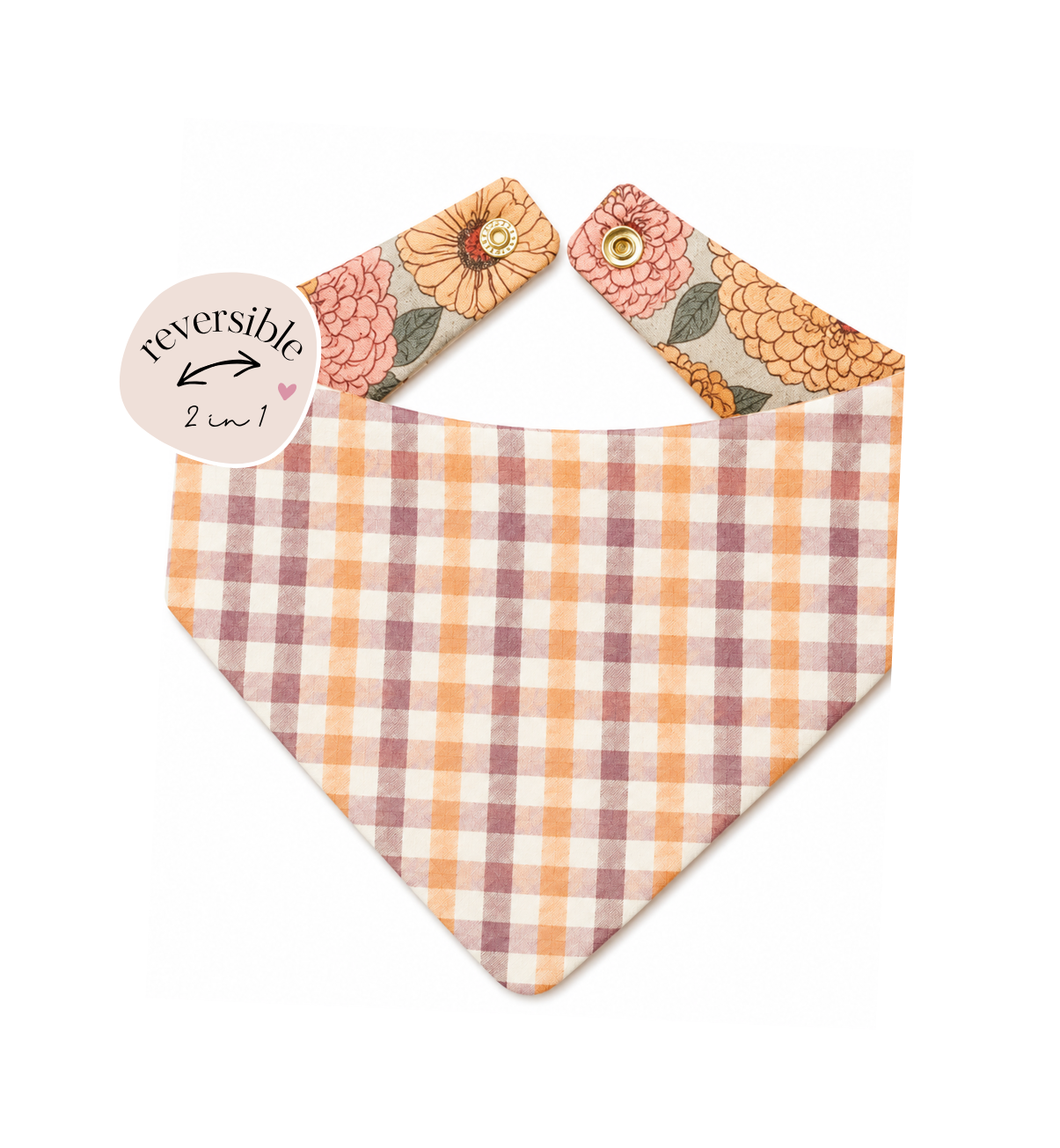 Fall Harvest Reversible Bandana