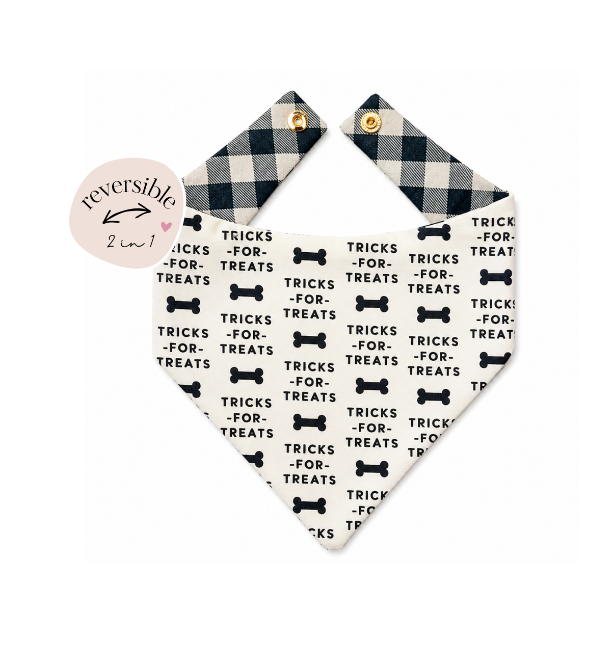 Tricks Only Reversible Bandana
