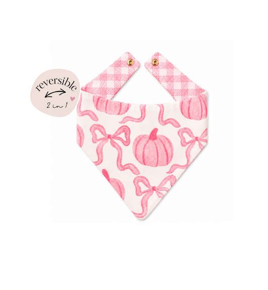 Pumpkin Princess Reversible Bandana
