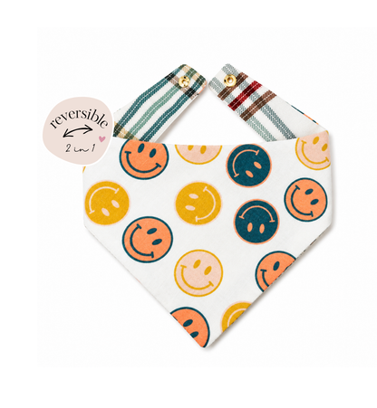 Happy Camper Reversible Bandana