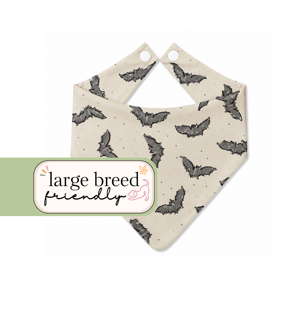 Bat Attittude Bandana
